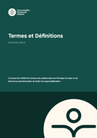 Définitions