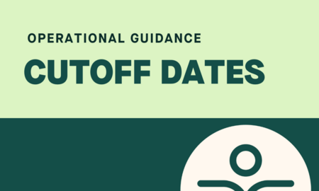 AFi updates its Operational Guidance on Cutoff Dates