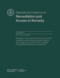 Guía Operativa: Remediación y acceso a reparación
