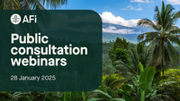 Webinar: Consulta pública de la AFi
