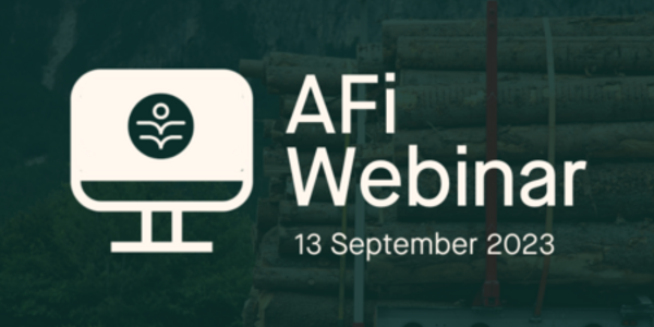 AFi webinar: Sourcing deforestation- and conversion-free commodities